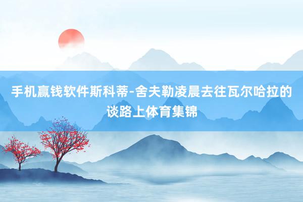 手机赢钱软件　　斯科蒂-舍夫勒凌晨去往瓦尔哈拉的谈路上体育集锦