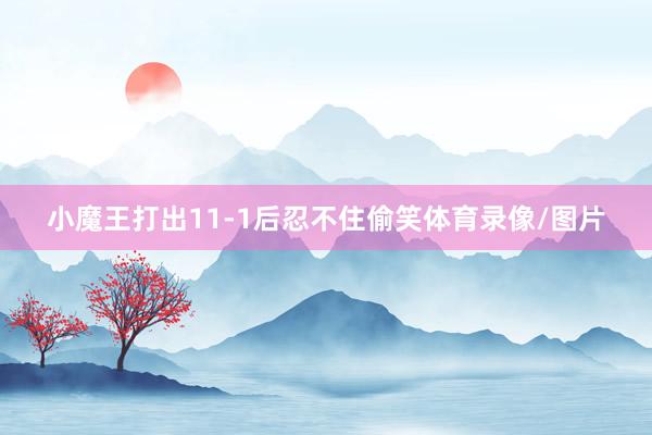 小魔王打出11-1后忍不住偷笑体育录像/图片