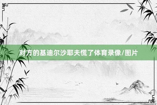 对方的基迪尔沙耶夫慌了体育录像/图片